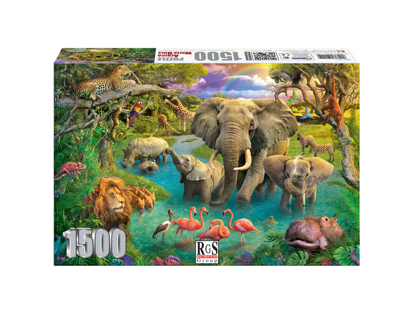 Africa Water whole 1500pc Jigsaw Puzzle