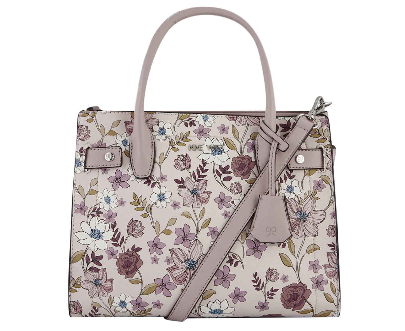 Nine west floral clearance tote