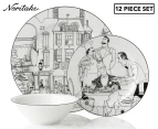 Noritake 12-Piece Le Restaurant Dinner Set