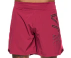 Under Armour Men's SpeedPocket 7" Shorts - Black Rose/Penta Pink