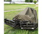 Lawn Mower Cover - Tractor Cover Fits Decks Up To 54" Storage Cover Heavy Duty 210D Polyester Oxford - Green - 140*66*91Cm