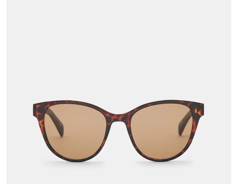 Levi's Women's LV1014/S Sunglasses - Dark Havana/Brown