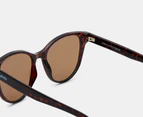 Levi's Women's LV1014/S Sunglasses - Dark Havana/Brown