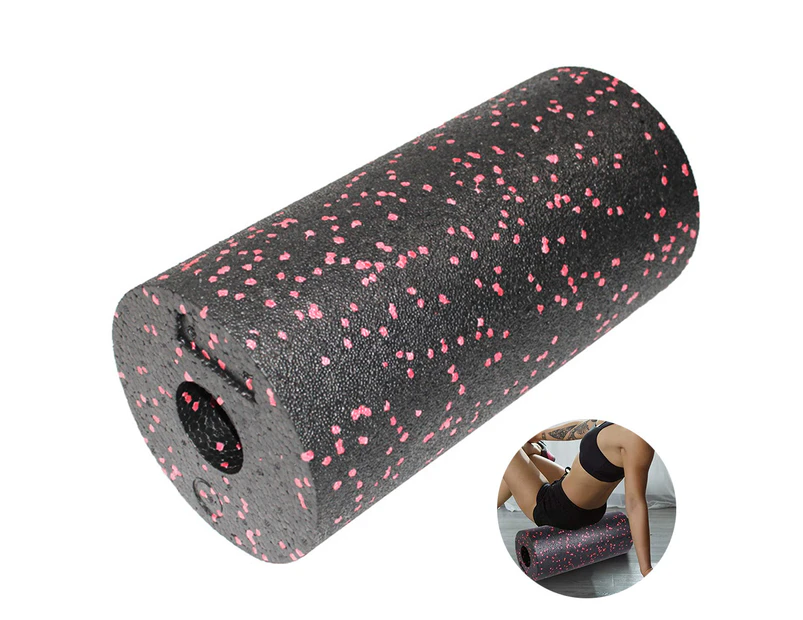 Foam Roller, Speckled Foam Rollers For Muscles Extra Firm High Density Hollow Yoga Spine Foam Roller