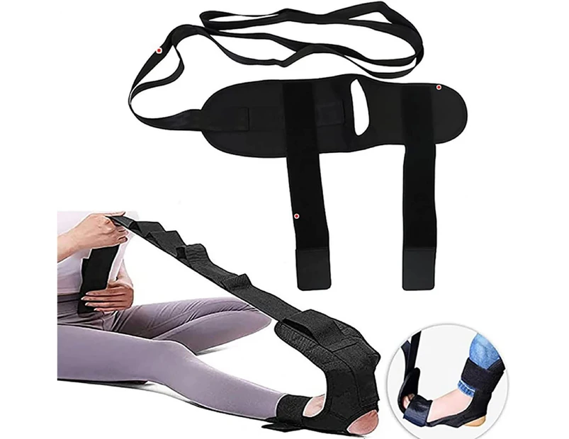 Yoga Foot Stretch Belt, Rehabilitation Ligament Strap Ankle Joint Correction Hemiplegia Training Lajin Yoga Band