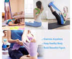 Natural Latex Elastic Exercise Bands, Dd Yoga Physiotherapy Fitness Stretch Muscle Training Yoga Rally Sheet