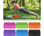 Lixada Yoga Blocks 2St With 1St Cotton Yoga Strap Yoga Block Set Yoga Pilates Meditation Yoga Blocks 3 Piece Set
