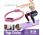 Pilates Ring, Yoga Ring Premium Circle Resistance Ring, Pilates Circle, Yoga Equipment, Yoga Circle Workout Equipment