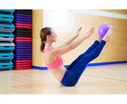 Exercise Ball, Small Exercise Ball Mini Yoga Ball, Pilates Ball, Core Ball Purple Pilates Ball