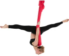 Anti-Gravity Yoga Swing Hammock Aerial Inversion Strap Aerial Yoga Stretch Hammock Red 1M X 2.8M