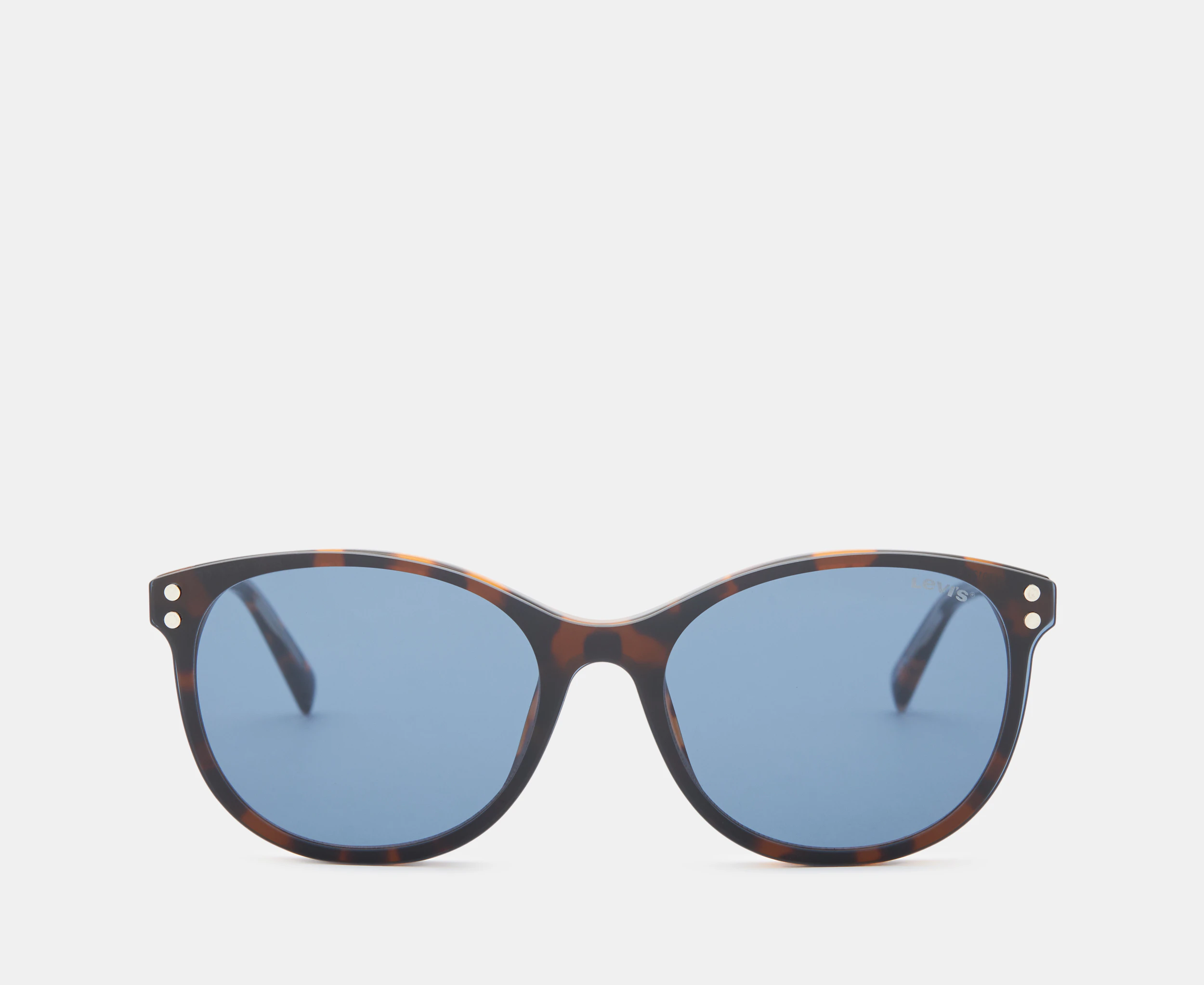 Levi's Women's LV5012/CS Clip-On Sunglasses - Havana/Blue