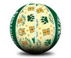 Spalding x Stranger Things Hawkins Size 7 Outdoor Basketball - Green/Yellow