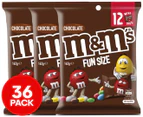 3 x M&M's Chocolate Fun Size 148g