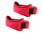 Sports knee pads, outdoor cycling mountaineering knee pads - Red(a pair)