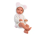 Llorens Doll Infant Baby with Outfit and Cozy 35cm 63566