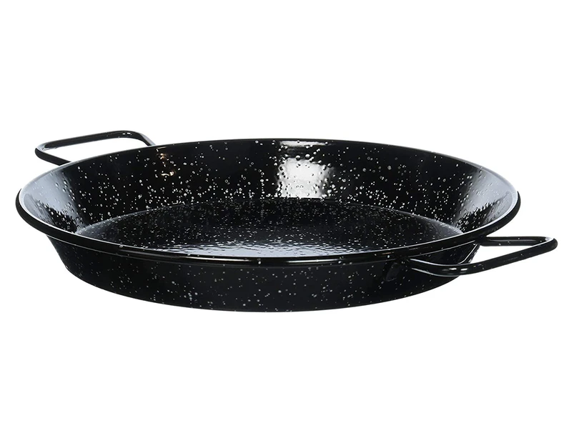 Paella Pan,Enameled Steel, Large, 32cm