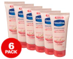 6 x Vaseline Intensive Care Healthy Hands & Nail Strengthening Lotion 75mL