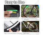 Reflective Tape Outdoor Safety Warning Lighting Sticker Waterproof Bike Reflector Tape for Car, Bicy