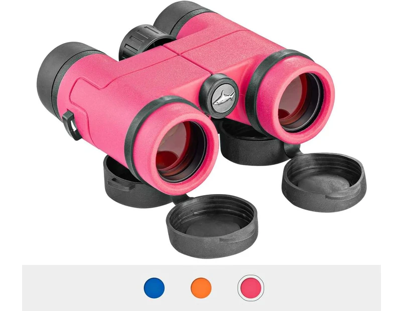 Compact Waterproof Shockproof Binoculars For 3-12 Years Boys Girls Kids Toy Gift