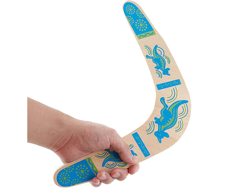 Handmade Boomerang, Australian Style Wooden Boomerang, V Shaped Back Boomerang