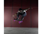 Complete Skateboard Mini Cruiser Skateboard For Kids Teen Adults, Single Rocker Flash Wheel Skateboard