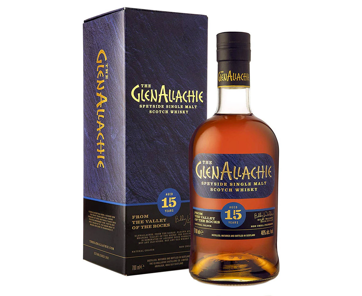 Glenallachie 15 Year Old Speyside Single Malt Scotch Whisky 700ml