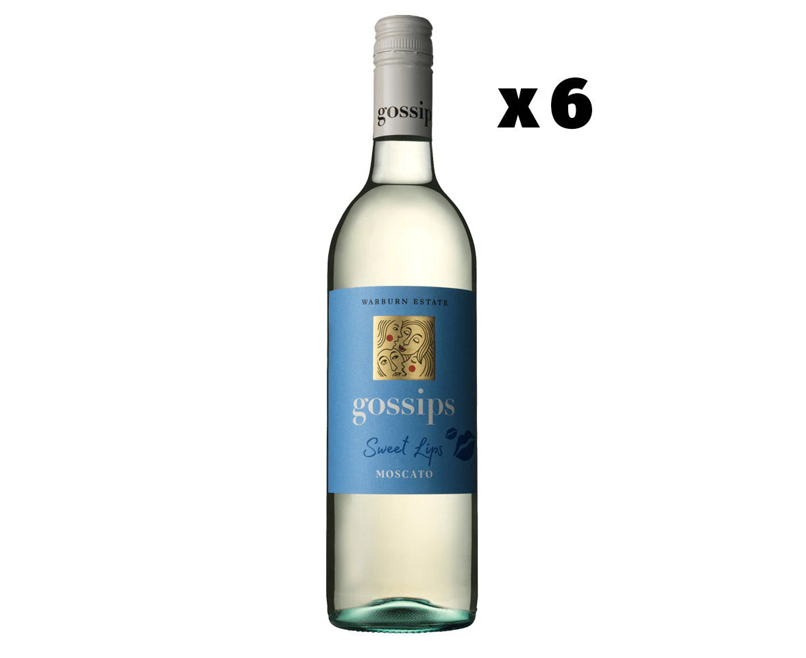 Gossips Sweet Lips Moscato Sweet Wine Case 6 X 750ml