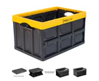 Archive Box 46L InstaCrate Collapsible Crate Car Storage Container folding AU - Green