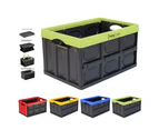 Archive Box 46L InstaCrate Collapsible Crate Car Storage Container folding AU - Yellow