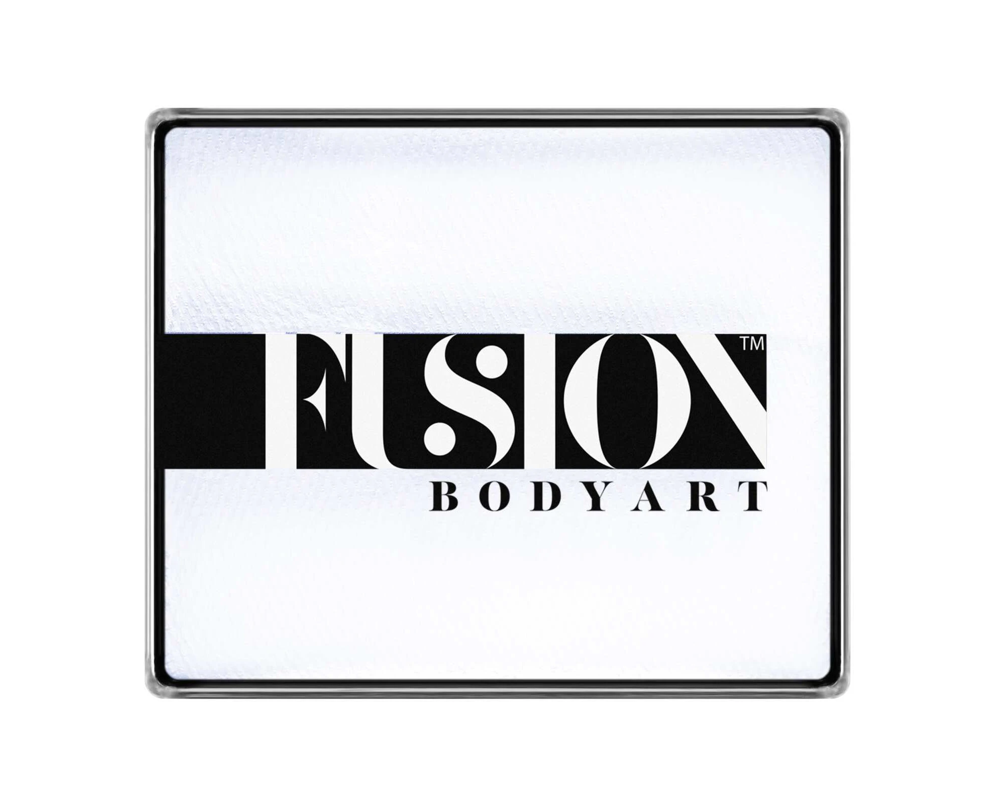 Fusion Body Art Face and Body Paint Cake 90g - Paraffin White