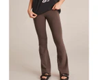 Lily Loves Jazz Flare Pants - Brown