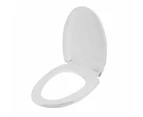 Universal Toilet Seat Soft Close Quick Release Top Fixing Hinge V Shape