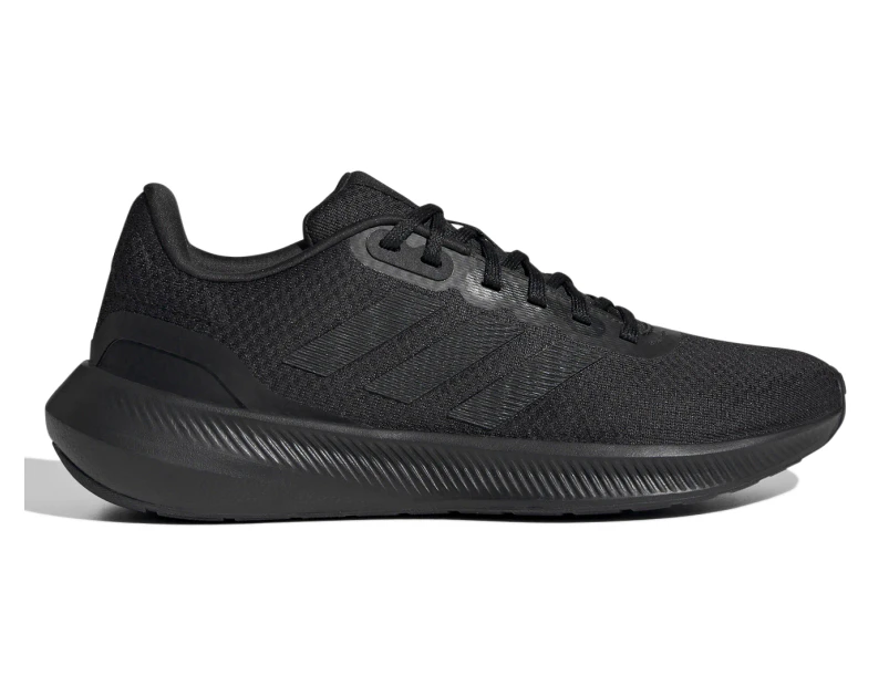 Adidas Women's Run Falcon 3.0 Running Shoes - Core Black/Carbon Black
