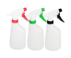 3Pcs 500ml Spray Bottle with Adjustable Nozzle Plastic Flower Sprayer