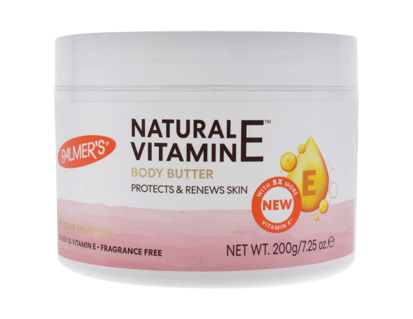 Palmers Natural Vitamin E Body Butter For Unisex 7.25 oz Body Butter