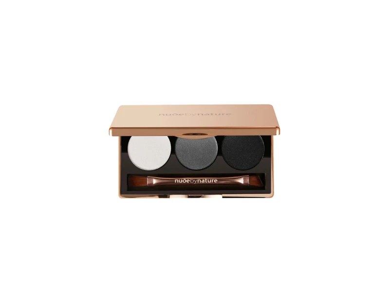 Nude by Nature Natural Illusion Eyeshadow Trio 3x2g - 02 Smoky