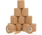 Self Adherent Cohesive Wrap Bandages (12 Pack Bundle)-2” Wide