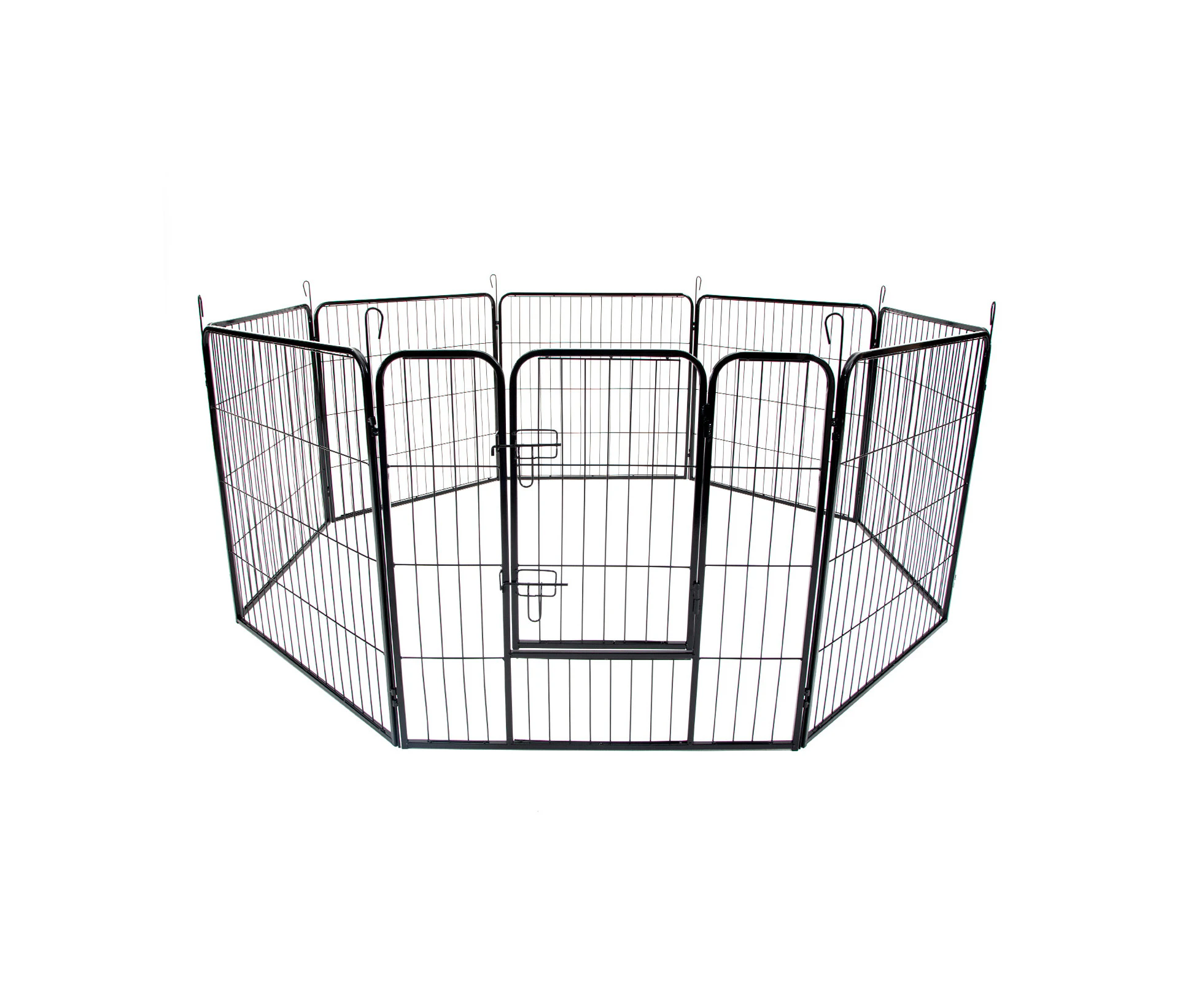 Paw Mate Pet Playpen Heavy Duty 32in 8 Panel Foldable Dog Exercise Enclosure Fence Cage