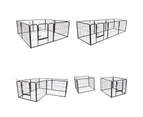 Paw Mate Pet Playpen Heavy Duty 31in 8 Panel Foldable Dog Exercise Enclosure Fence Cage