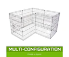 Paw Mate Pet Playpen 8 Panel 30in Foldable Dog Exercise Enclosure Fence Cage