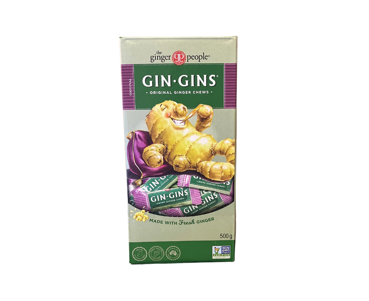 The Ginger People Gin Gins Original Ginger Chews 500g