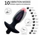 10 Speed Vibrator Vibrating Silicone Anal Butt Plug Anal Play Sex Toy Toys Dildo