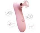 10 Speed Clitoral Sucking Nipple Sucker Vibrator G-Spot Oral Sex Toys For Women-Pink