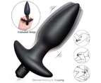 10 Speed Vibrator Vibrating Silicone Anal Butt Plug Anal Play Sex Toy Toys Dildo