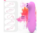 10 Speed Clitoral Sucking Nipple Sucker Vibrator G-Spot Oral Sex Toys For Women-Pink