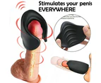 Male Glans Penis Vibrator Massager Male Masturbator Cup Handsfree Sex Toys