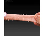 Men Extension Penis Sleeve With G-spot Vibrator Sex Toys Reusable Penis Enhancer