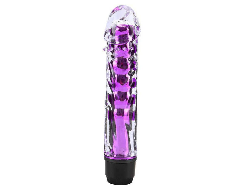 Multispeed Bullet Vibrator G-Spot Dildo Clitoral Massager Vibe Female Sex Toys-Purple