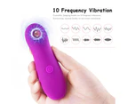 Multispeed Vibrator G-spot Dildo Women Oral Clit Licking Sucking Adult Sex Toy-Rose Pink
