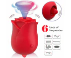 Rose Clitoral Suction Vibrator Sucking Pump sex Toy Clit Sucker Rechargeable